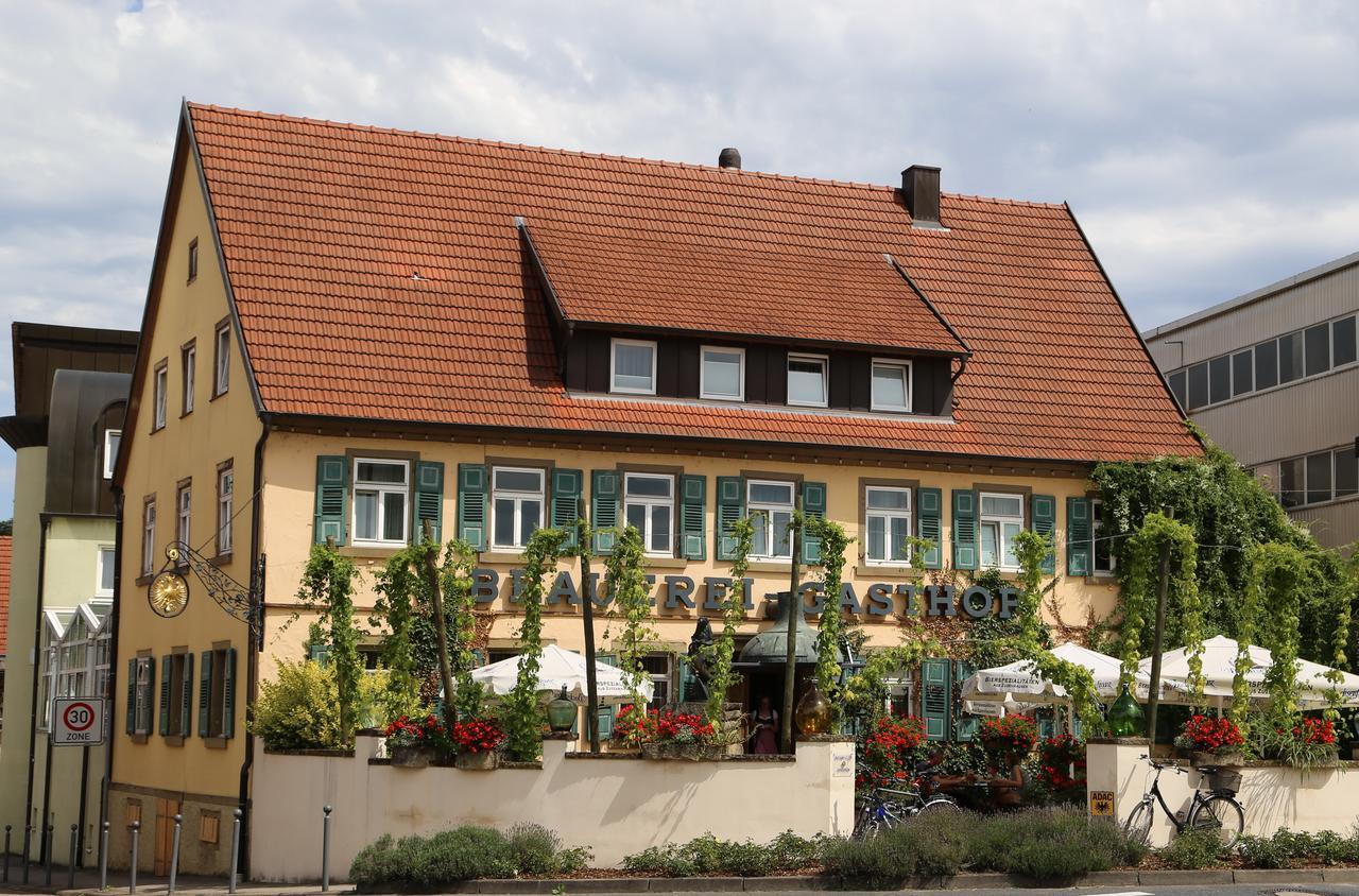 Brauereigasthof Dachsenfranz Zuzenhausen エクステリア 写真